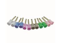 Tasse colorée abrasive dentaire de Prophy de silicone standard de la CE pour la clinique dentaire